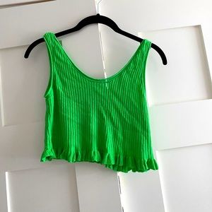 Zara Knit Crop Tank